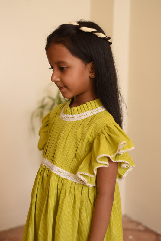 Vivid Green Dress
