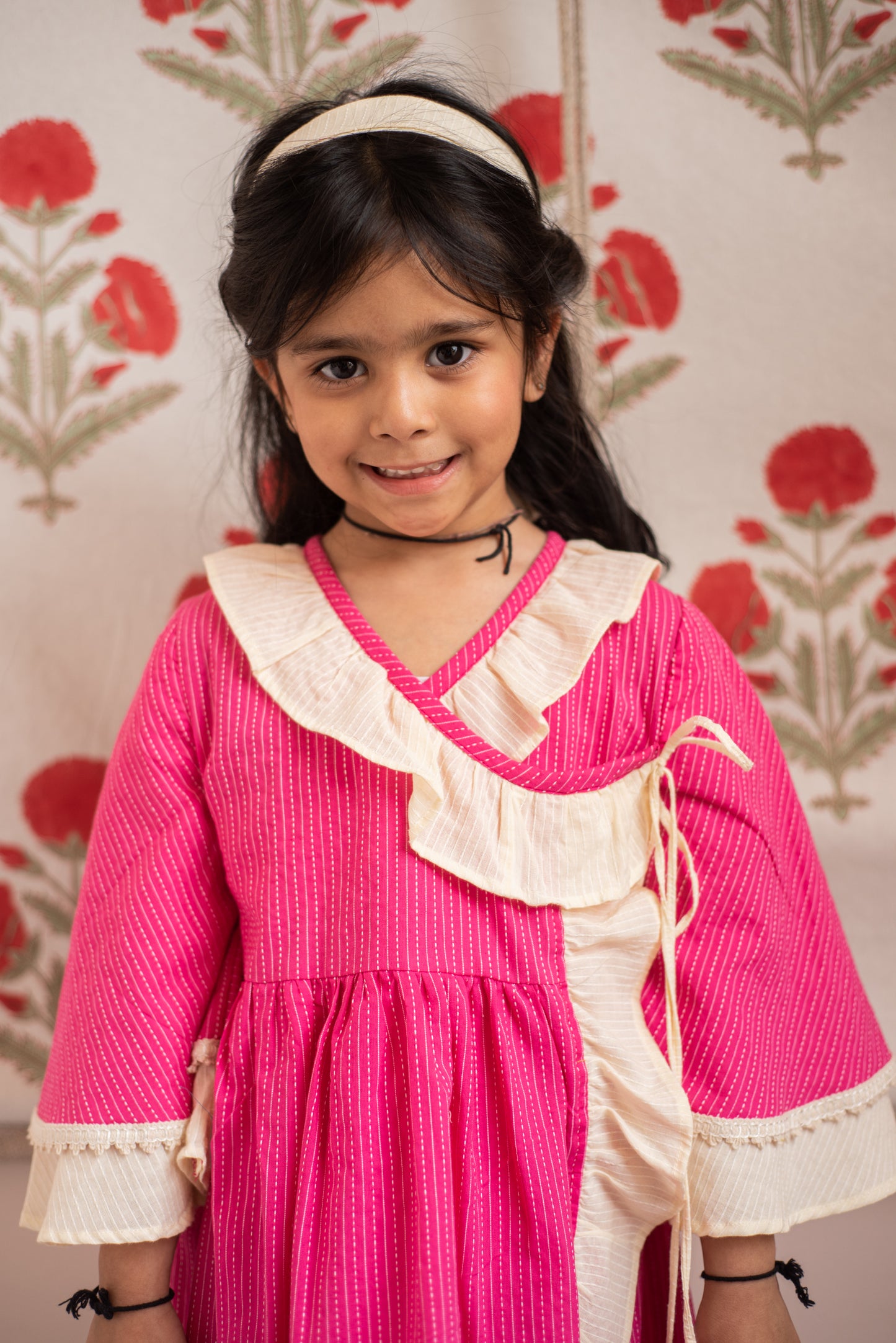 Pink Ruffle Dress