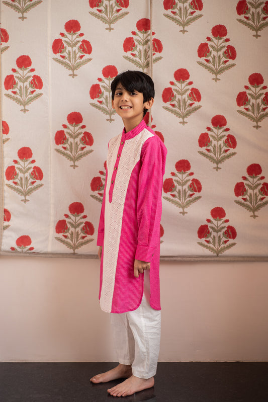Pink Kurta Set