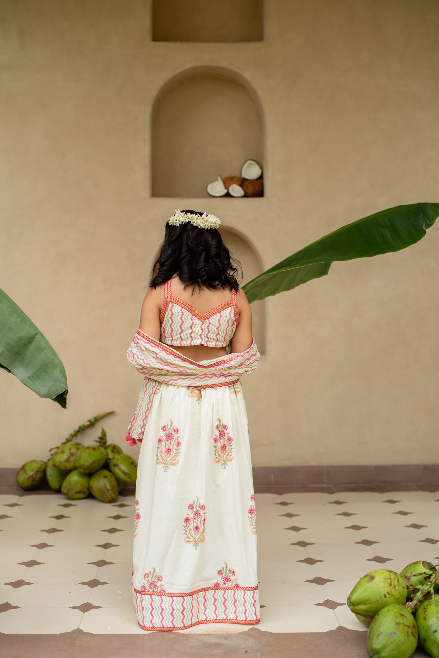 Manika Buta Lehenga Set