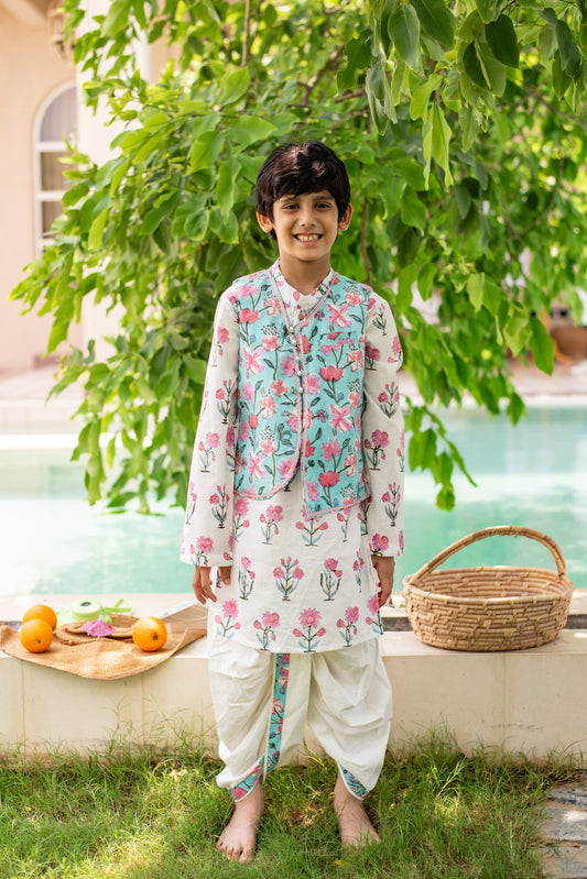 Firozi Kurta Set