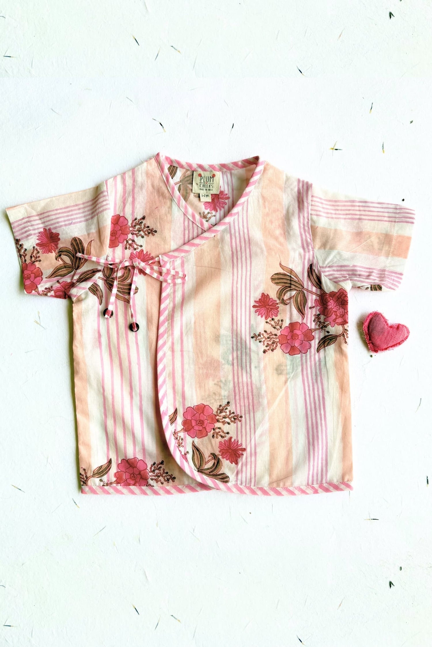 Soft cotton jhabla for newborns