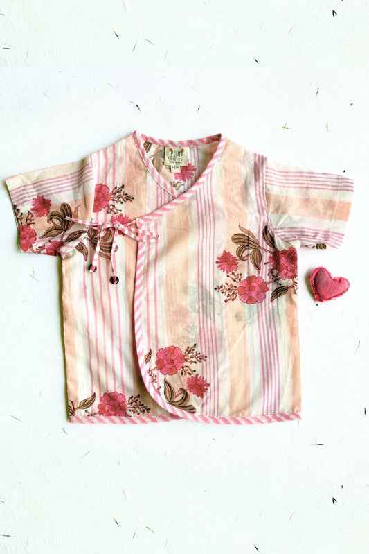Soft cotton jhabla for newborns
