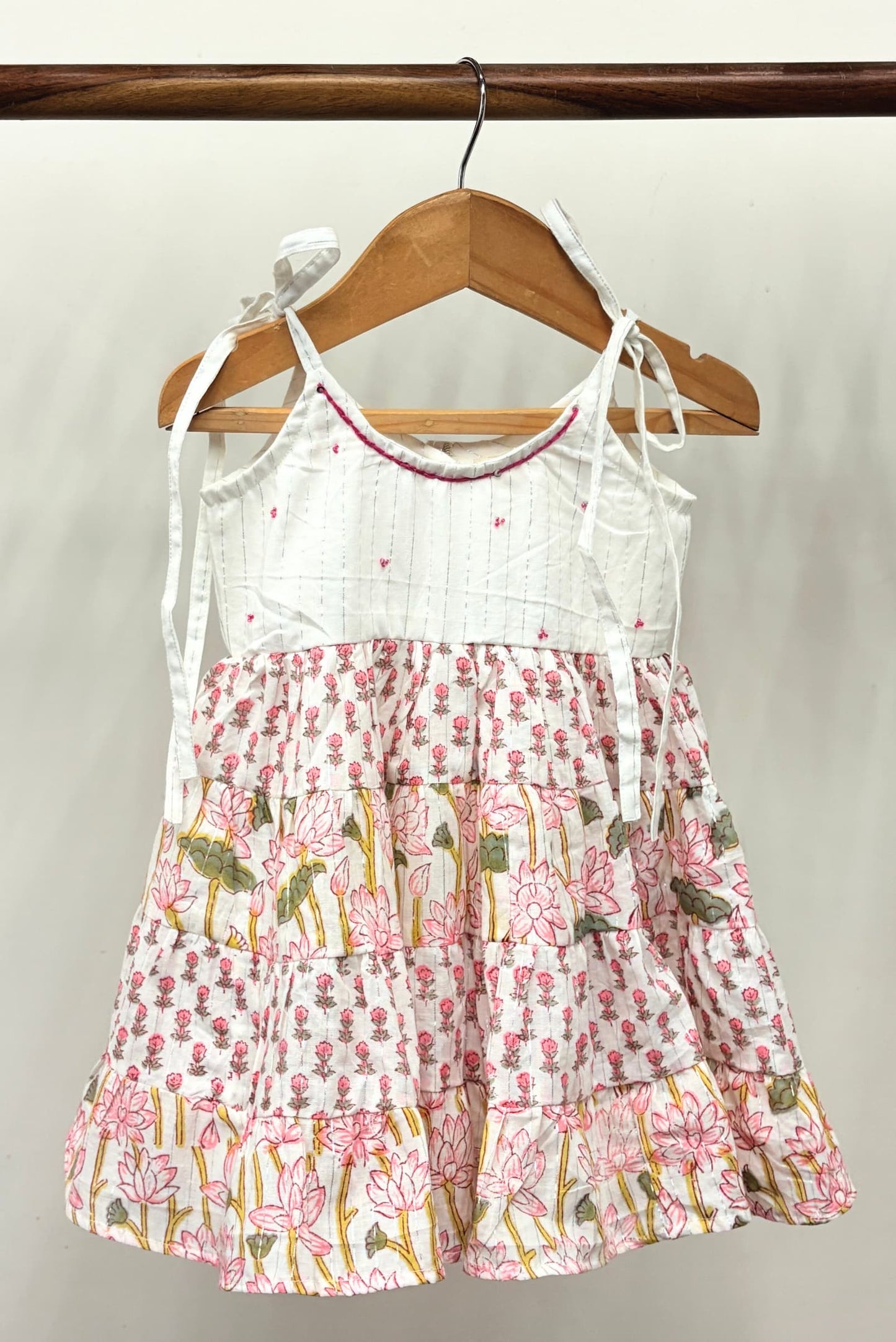 Dreamy Tiered Sundress kids front view
