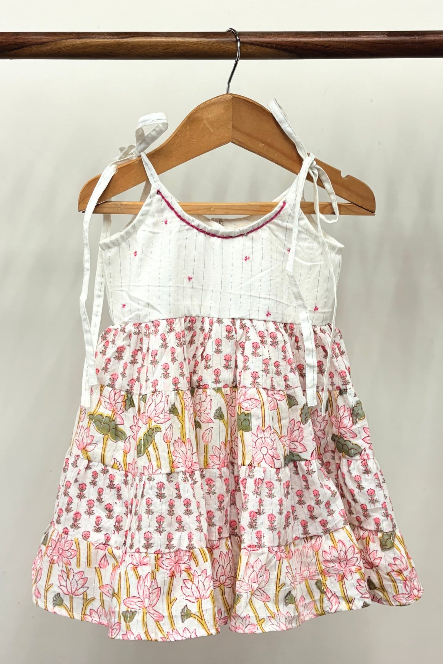 Dreamy Tiered Sundress kids front view