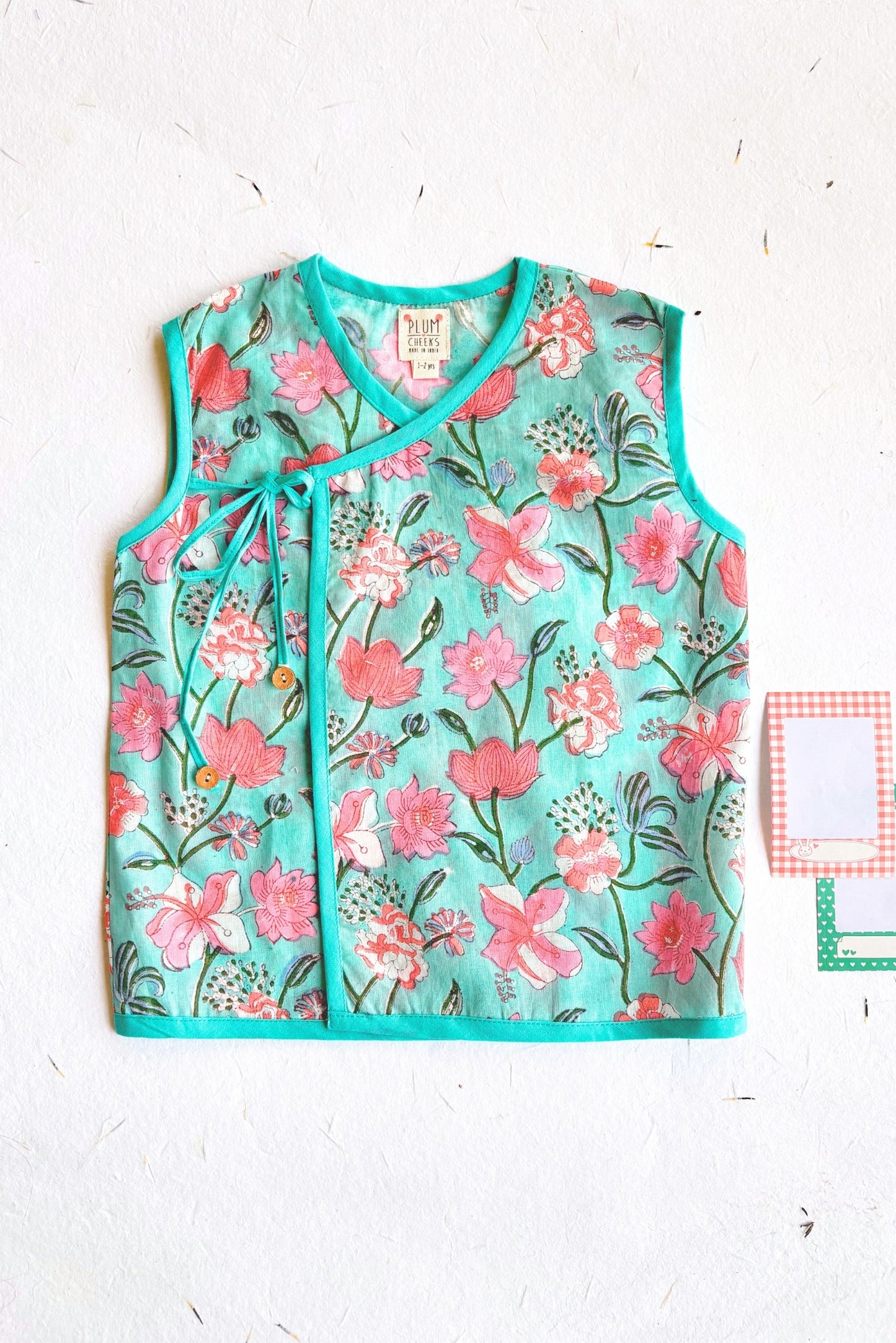 Soft cotton jhabla for newborns