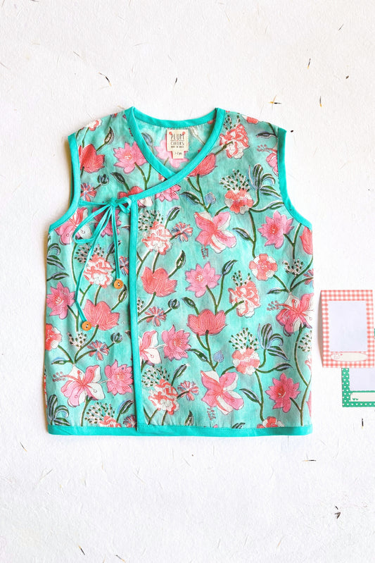 Soft cotton jhabla for newborns