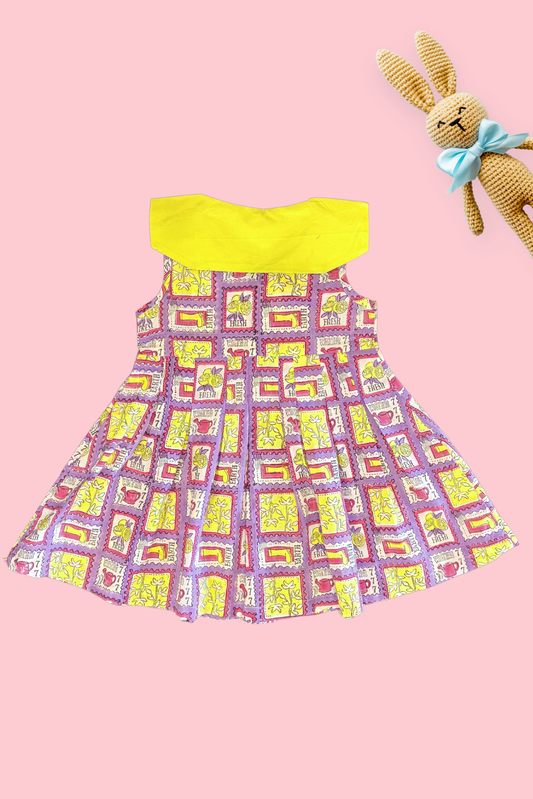 Lilac Sailor Dress