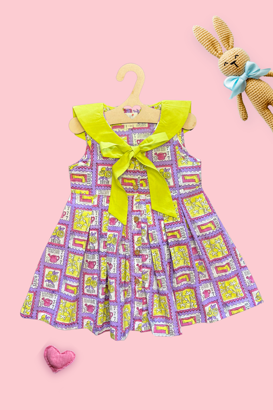 Lilac Sailor Dress