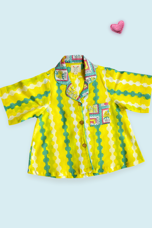 Lemon Shorts Set