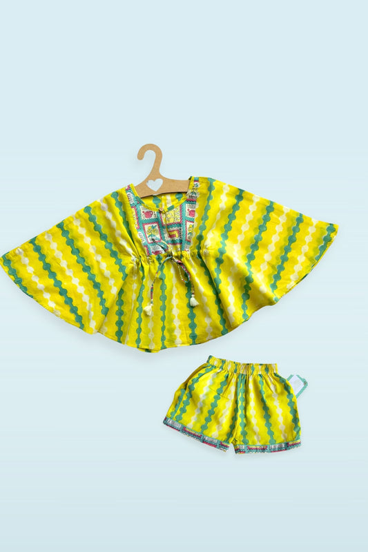 Lemon Kaftan Set