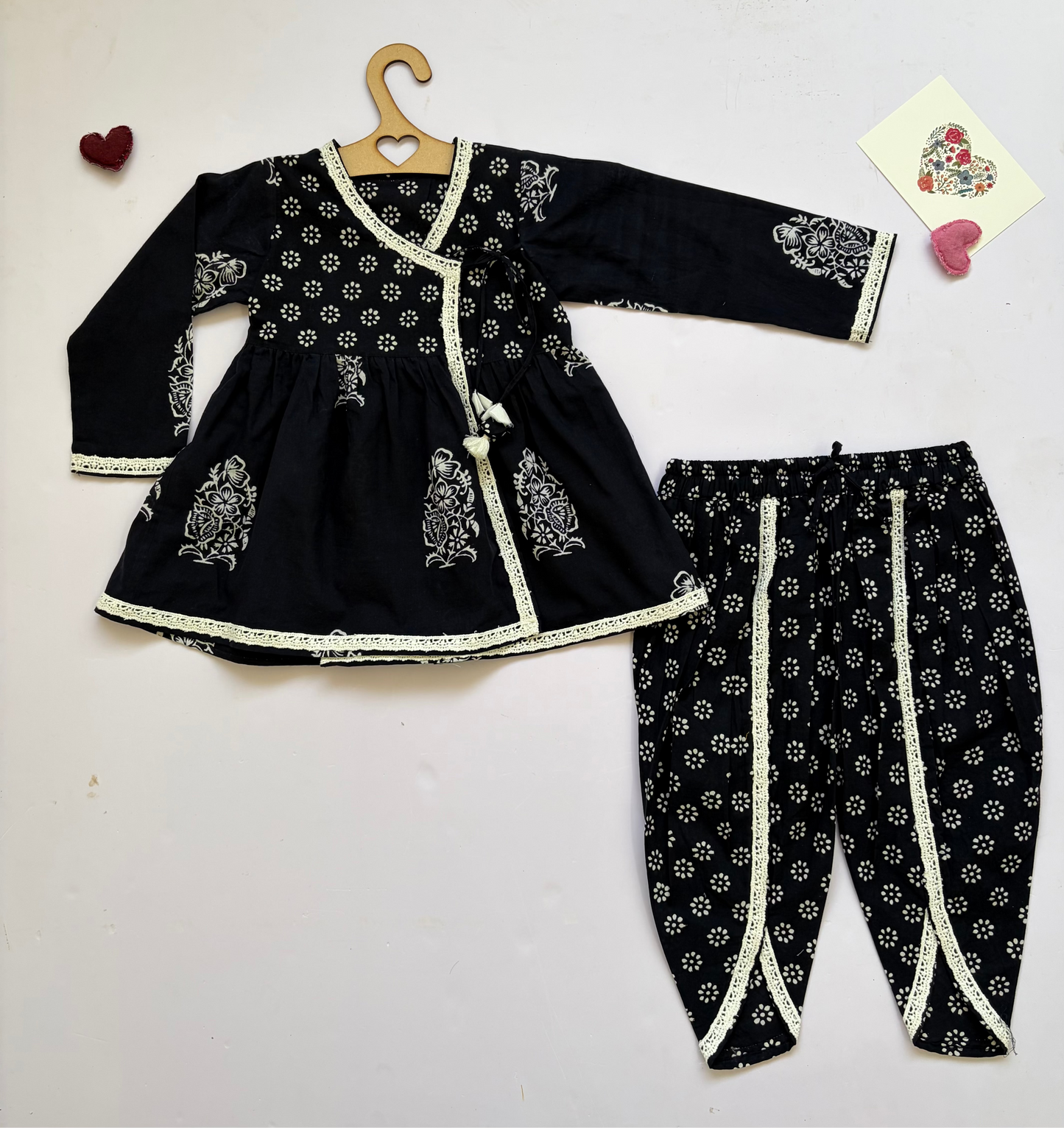 Noori Angrakha Dhoti Set
