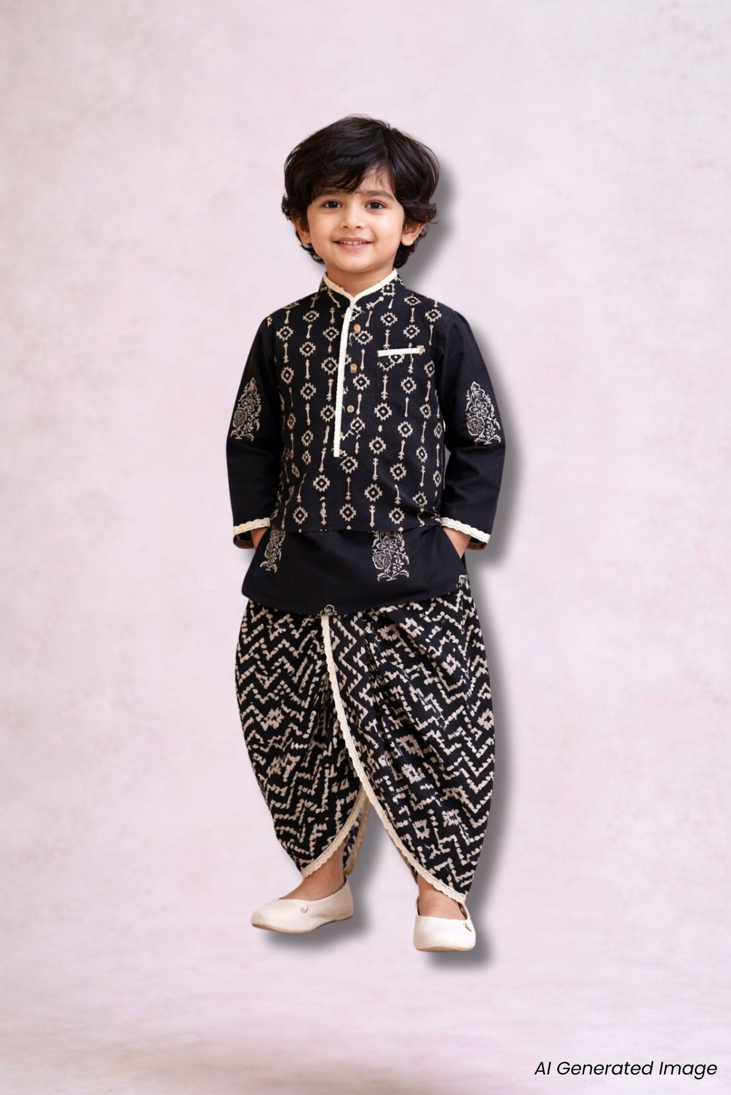 Syahi Kurta Set