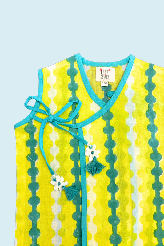 Lemon Jhabla Set