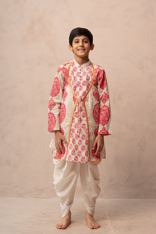 Jharokha Angrakha Kurta Set