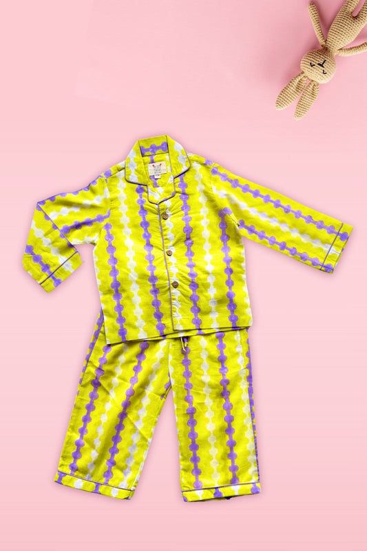 Meadow Night Suit kids front view