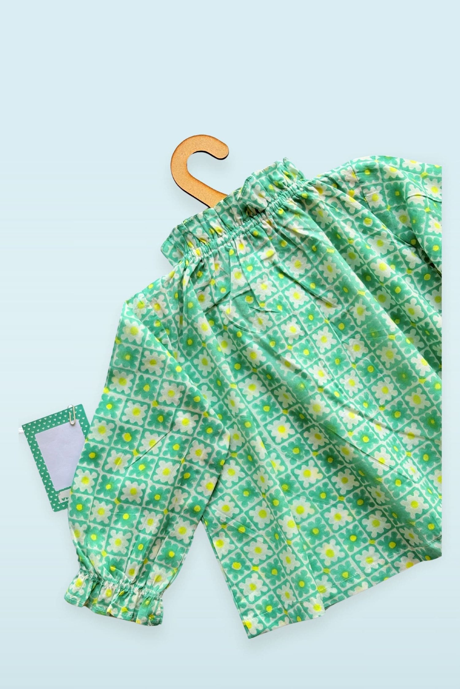 Moss Co-ord Set kids outfit front view