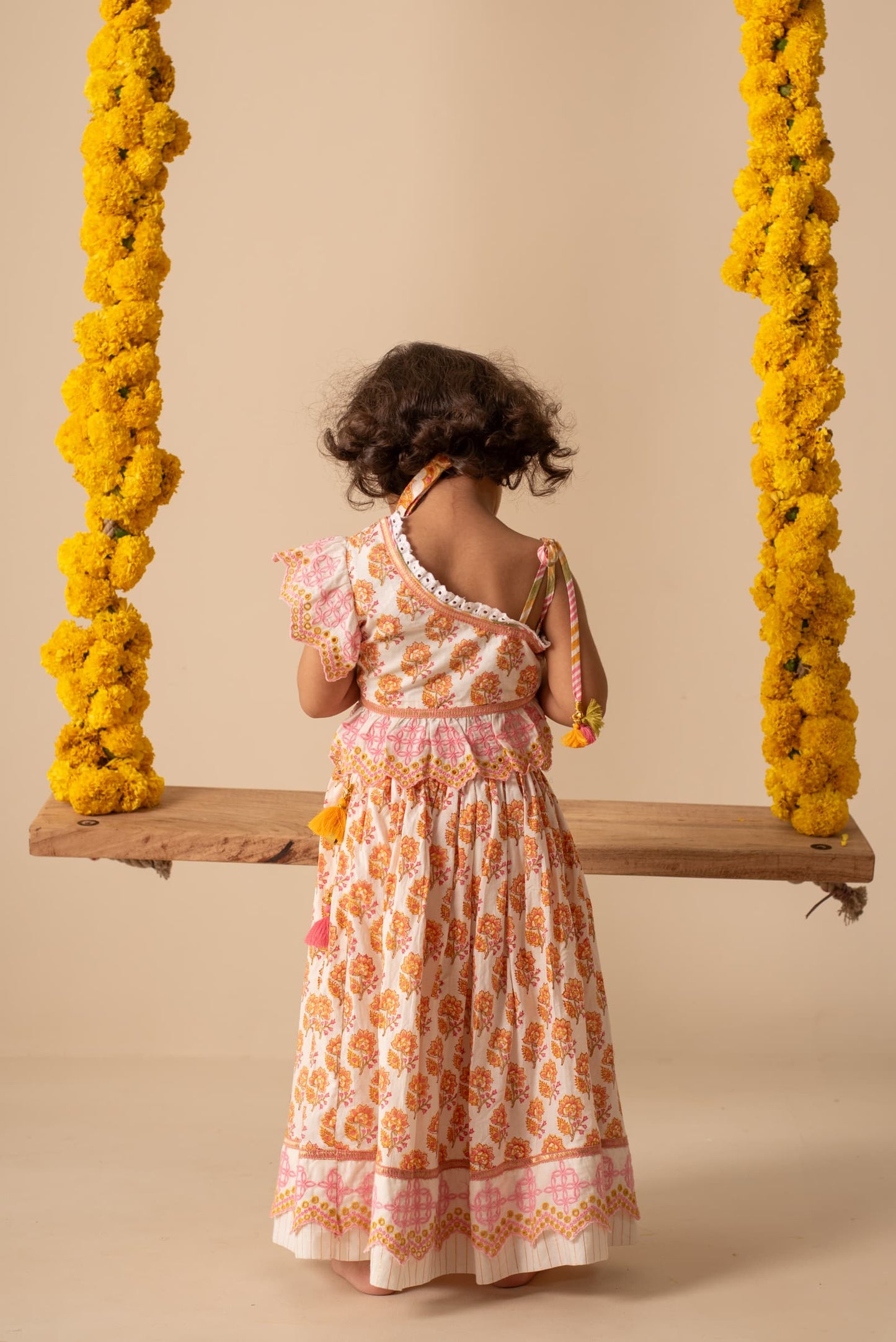 Girls festive ethnic lehenga outfit 
