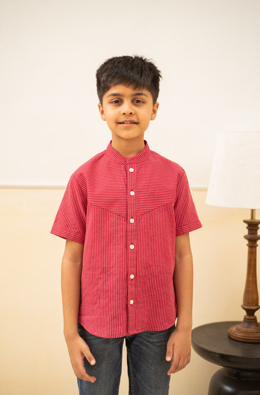 Ruby Shirt kids casual outfit front view