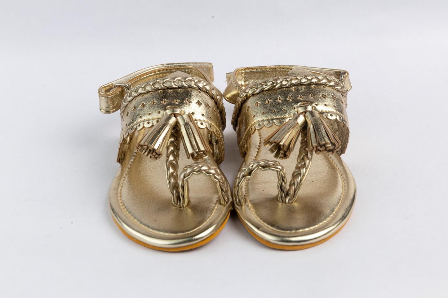 Golden Delight Kolhapuri Sandal