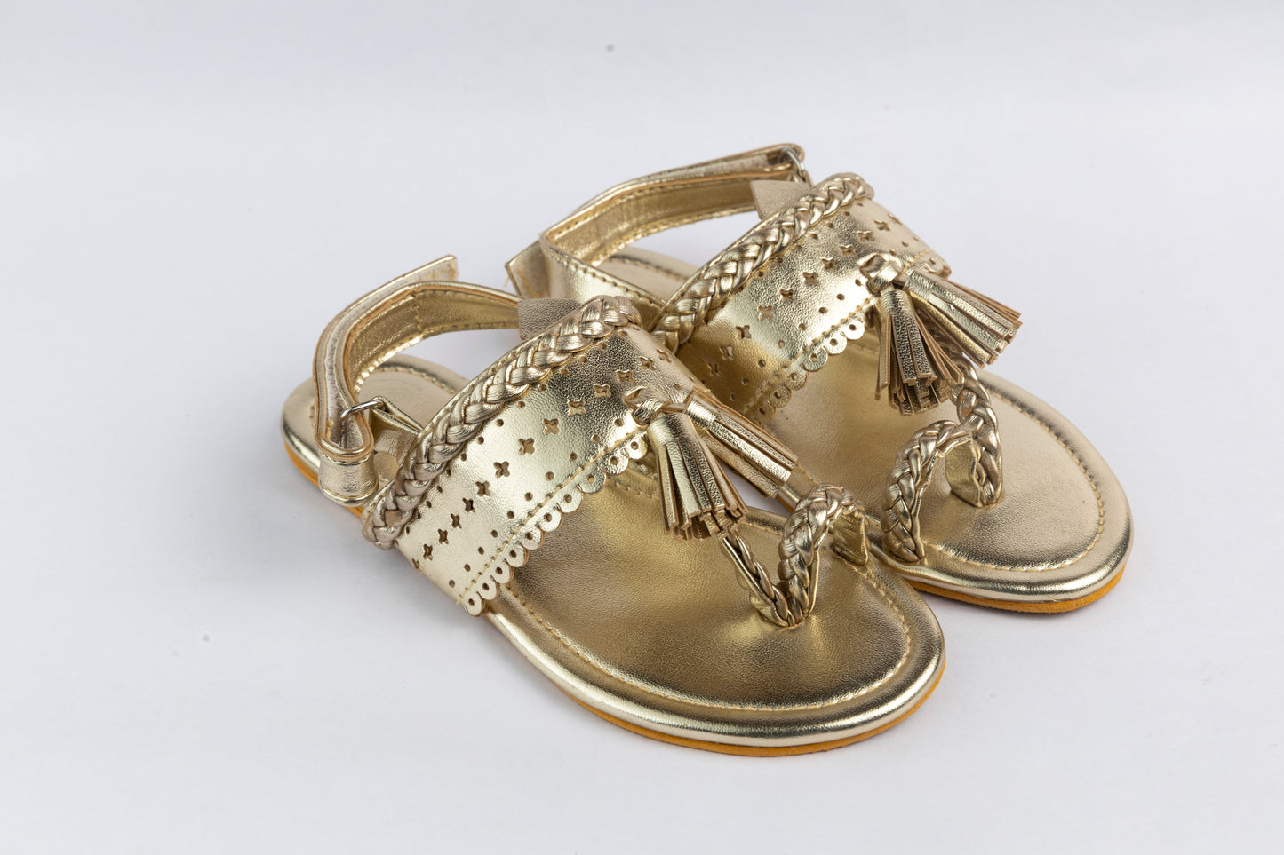 Golden Delight Kolhapuri Sandal