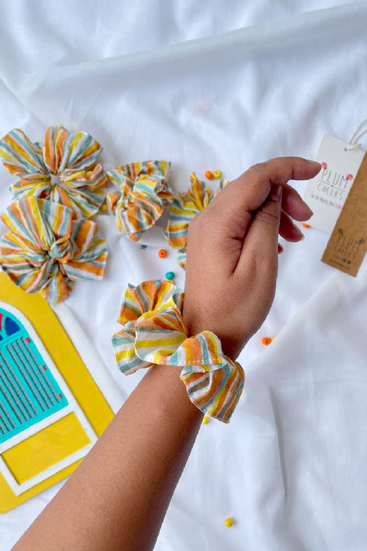 Crepe Cake Scrunchie