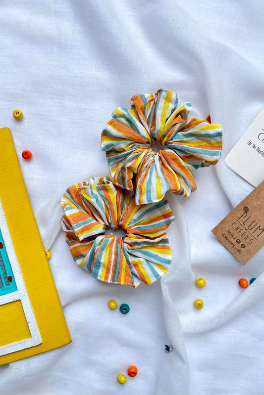 Crepe Cake Scrunchie