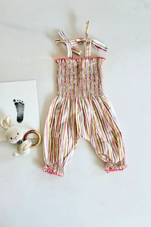 Candy Stripe Romper
