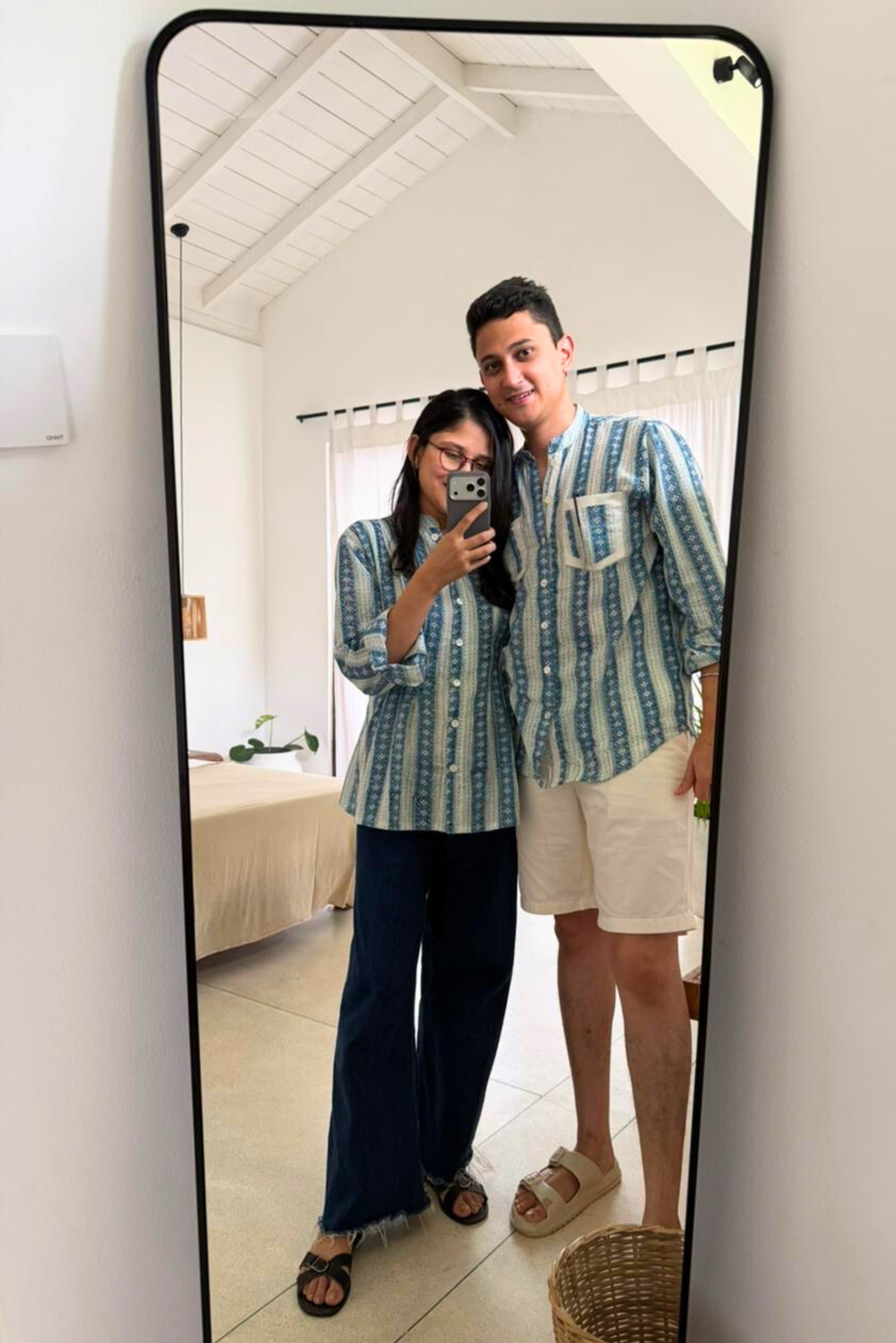 Indigo Meadow Shirt