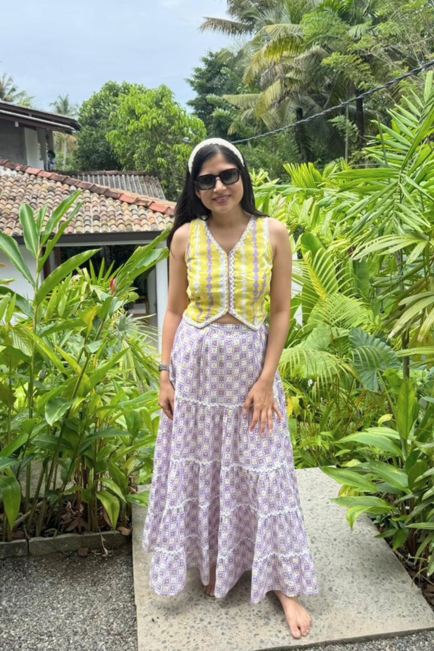 Lemon Skirt Set