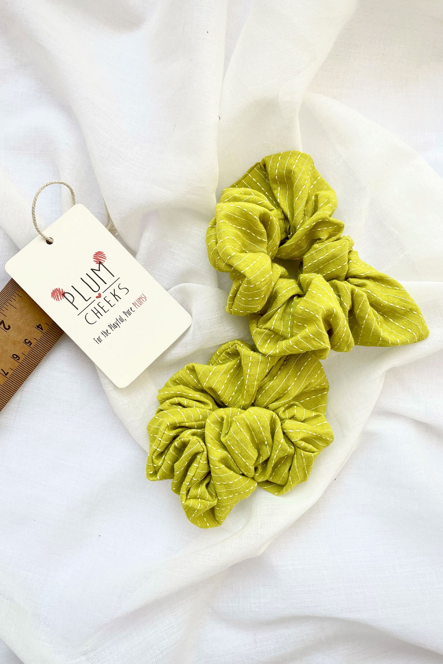 Vivid Green Scrunchie