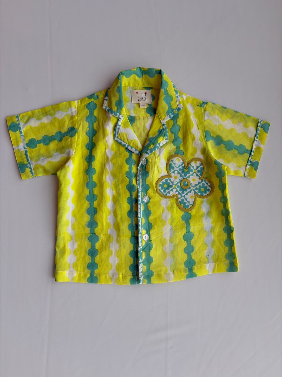 Flora Green Nightsuit Set