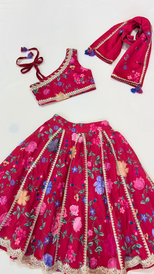 Gulabi Saaj Lehenga Set
