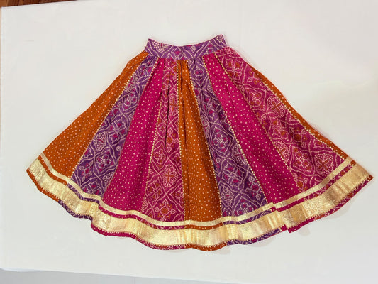 Bandhej Lehenga Set
