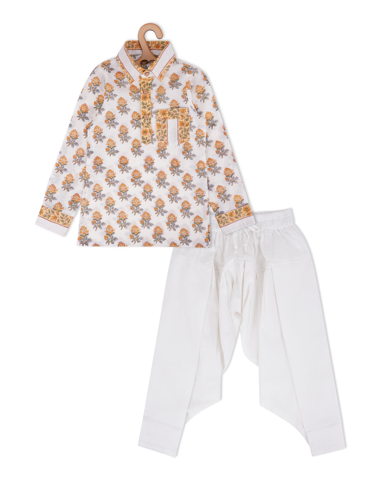 Palm Kurta Set