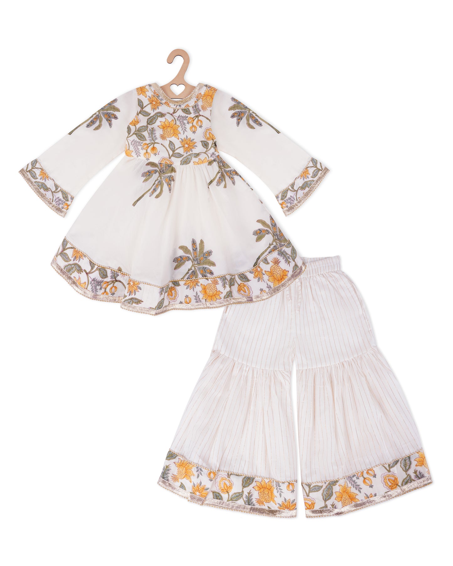 Palm Sharara Set