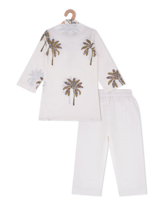 Palm Kurta Set