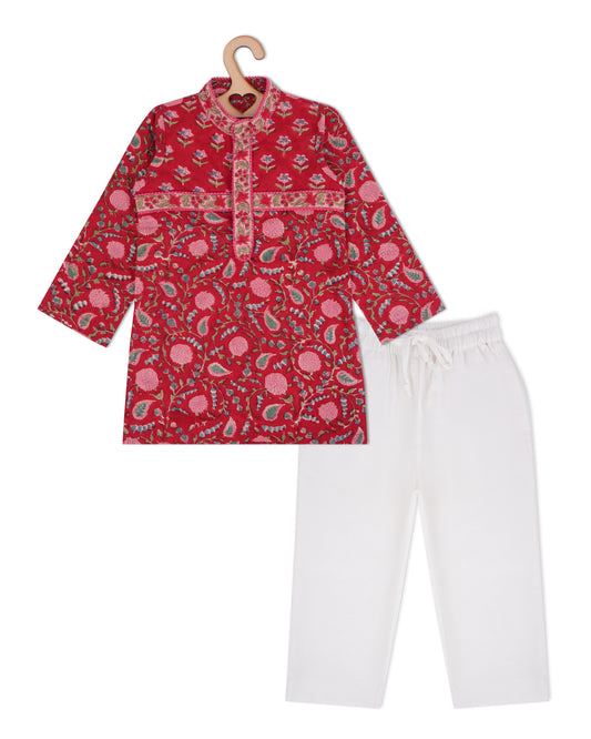 Lal Bagh Kurta Set