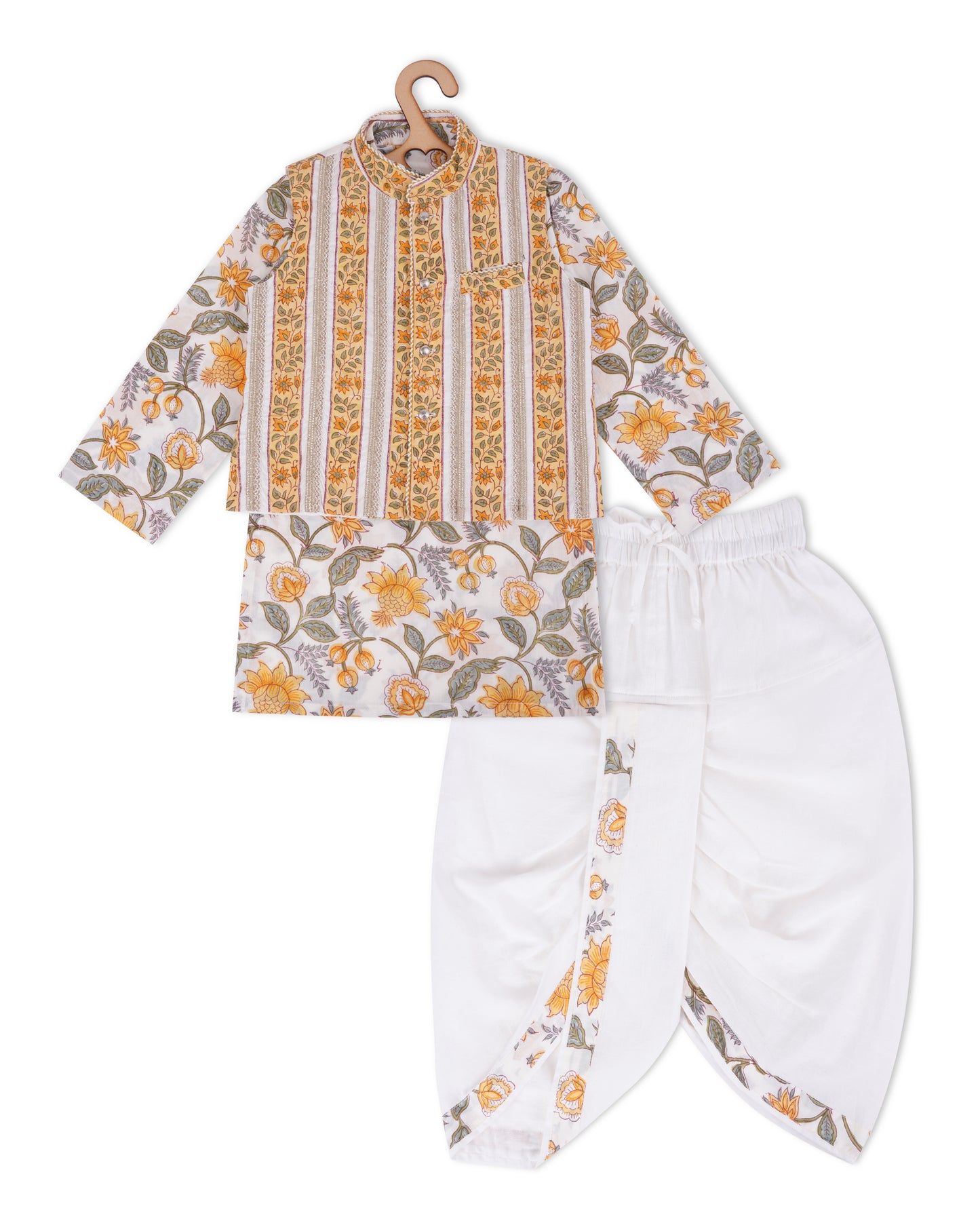 Palm Kurta Dhoti