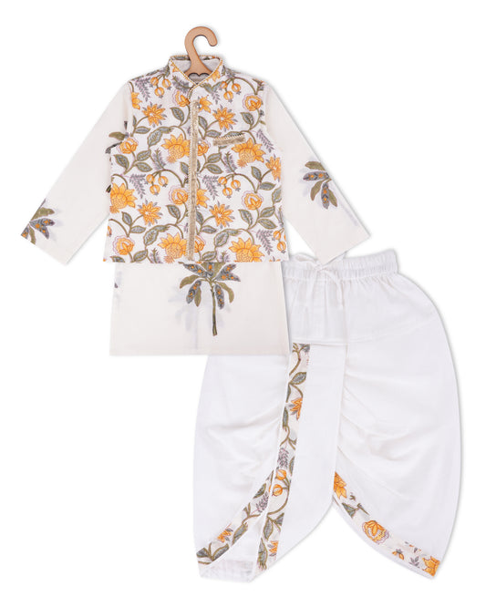 Palm Kurta Dhoti