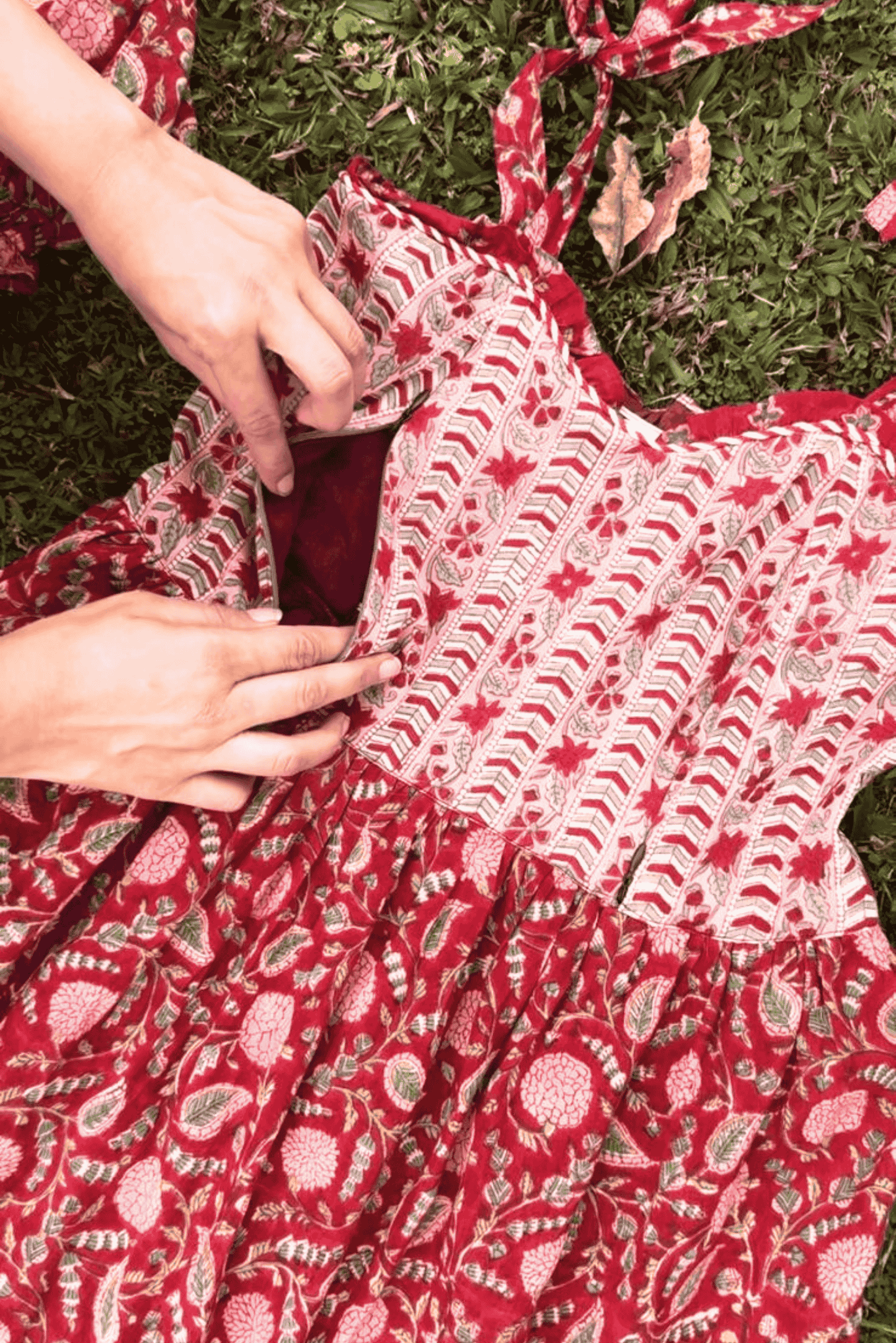 Scarlet Tie Up Dress