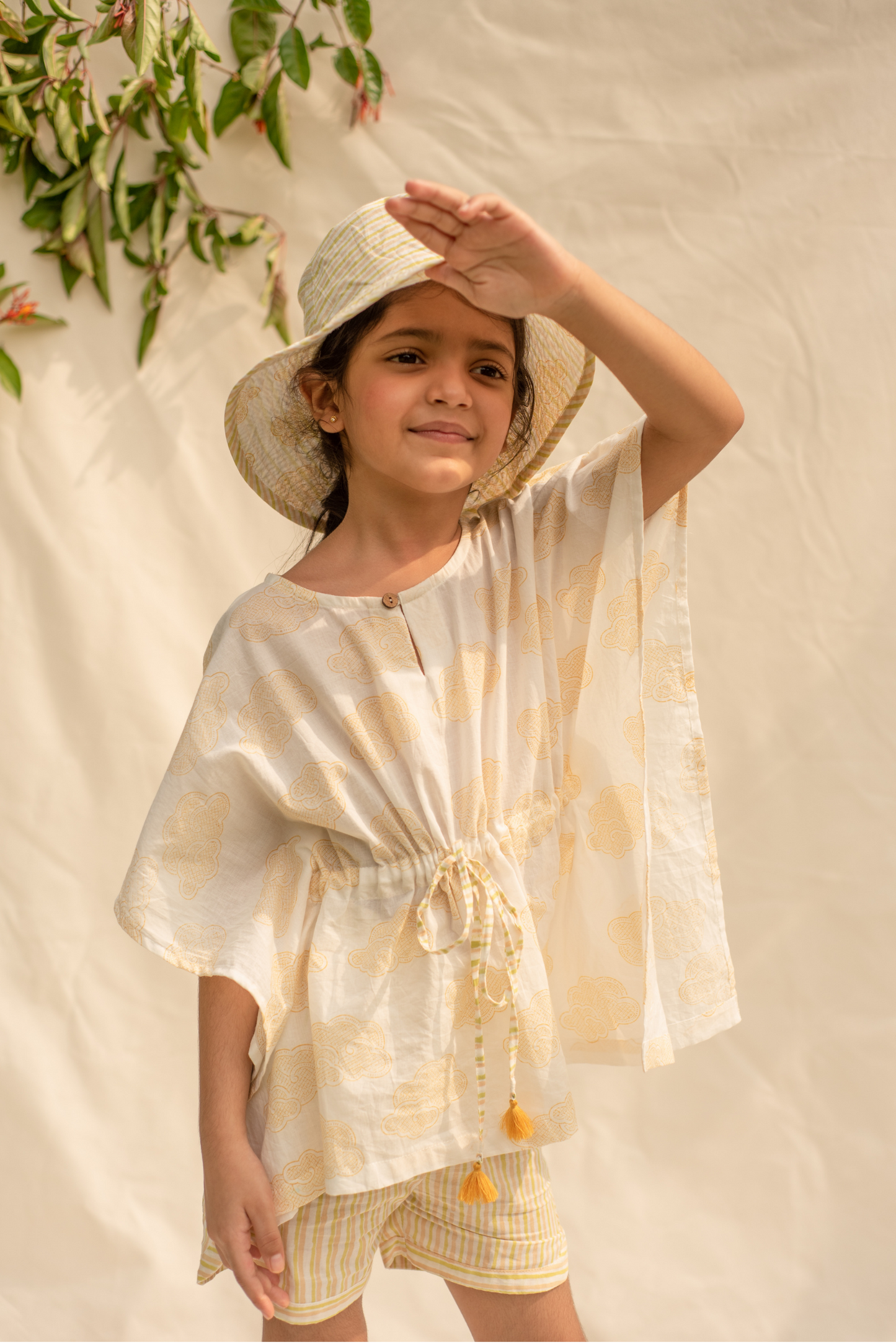 Petite Kaftan -Yellow