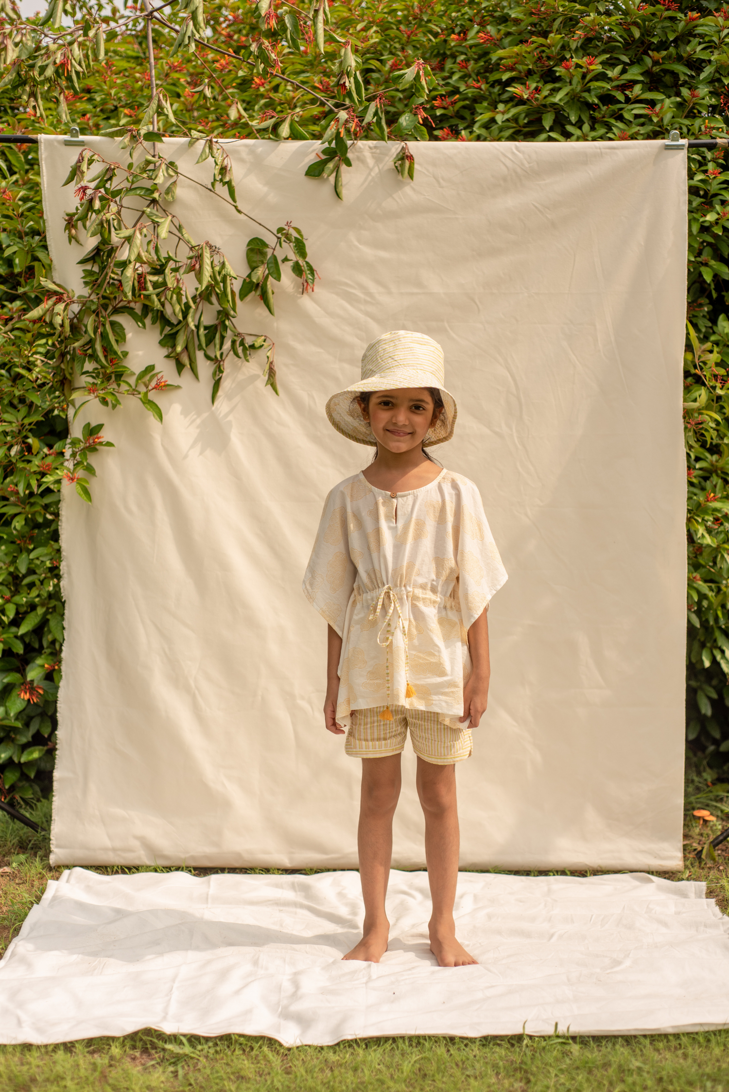 Petite kaftan top