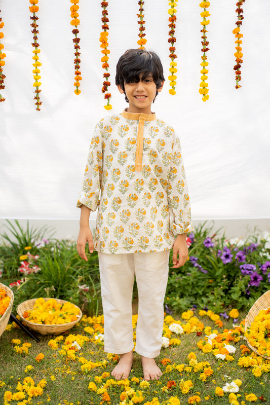 Mellow Yellow Kurta Set